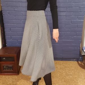 Vintage inspired Houndsooth Skirt
